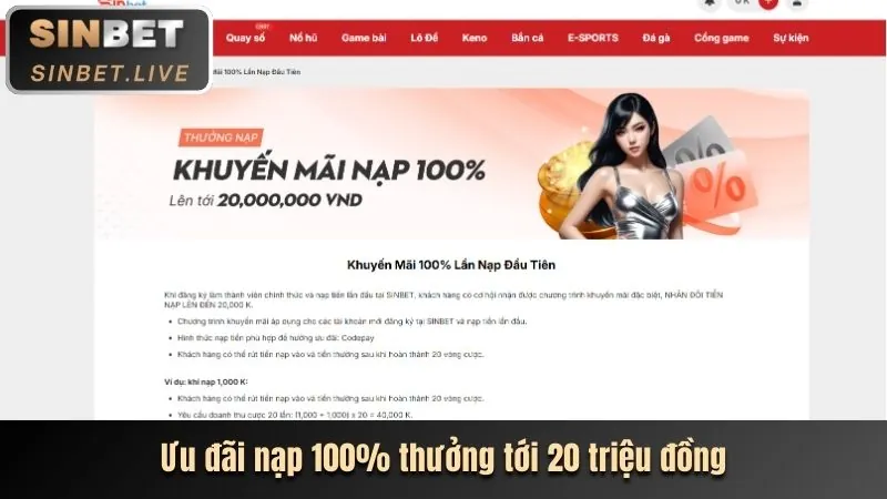 Thưởng nạp tiền hàng ngày BL55